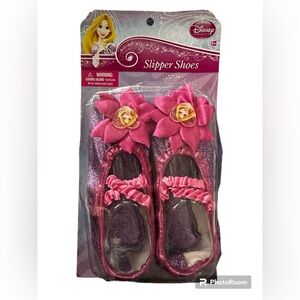 Disney Princess Rapunzel Child’s Slipper Shoes Halloween/Dress Up/Costume NWT